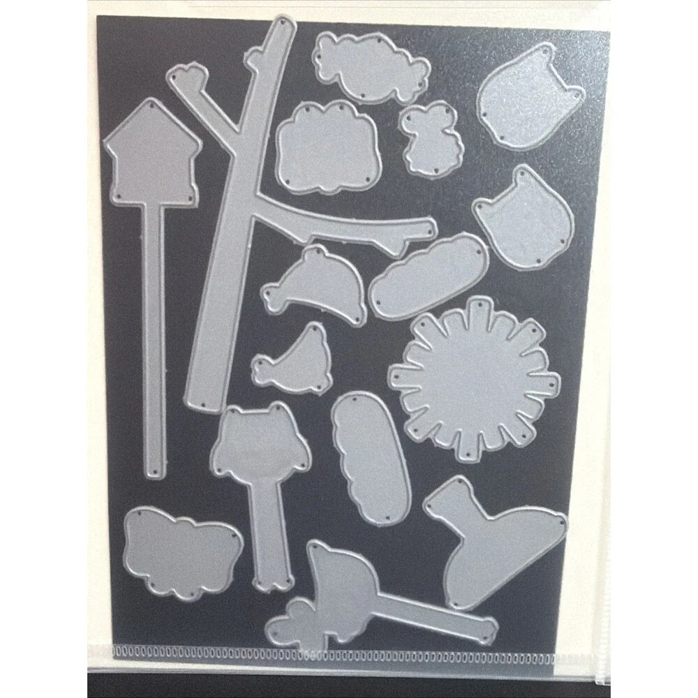 My Favorite Things Stamp and die set Things With Wings MSTN-11 owls birds tree